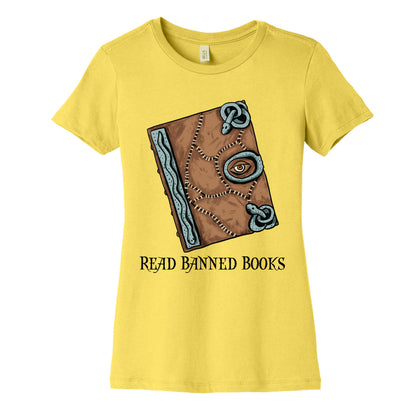 Read Banned Books Spellbook Women's Cotton Tee