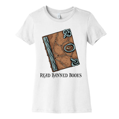 Read Banned Books Spellbook Women's Cotton Tee