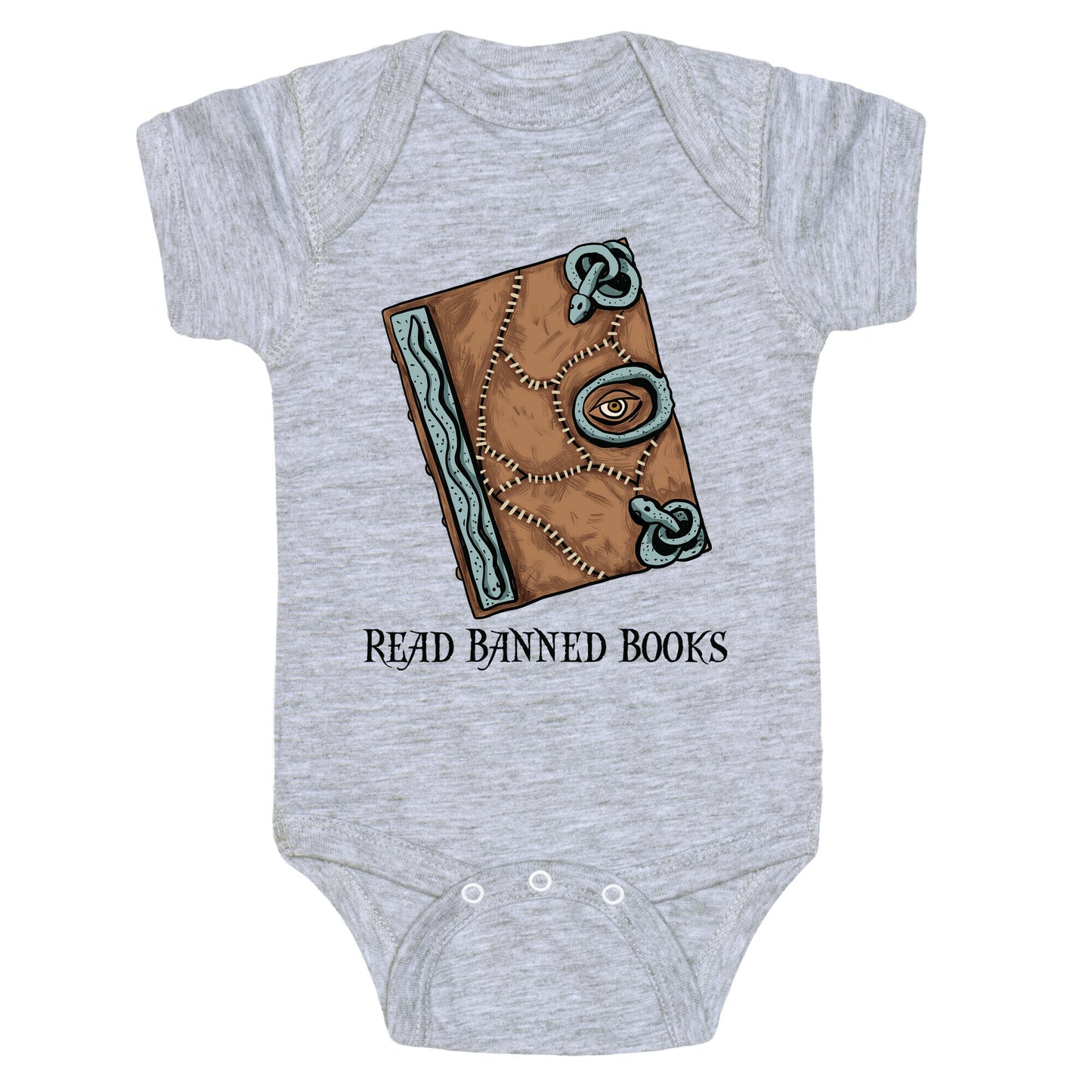 Read Banned Books Spellbook Baby One Piece