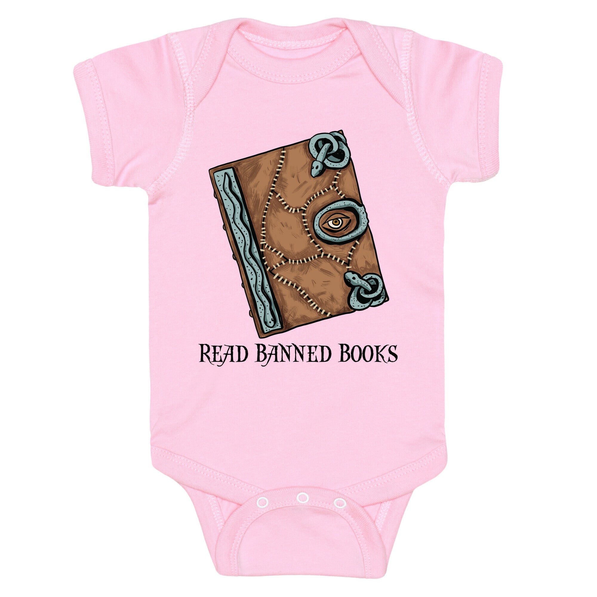 Read Banned Books Spellbook Baby One Piece