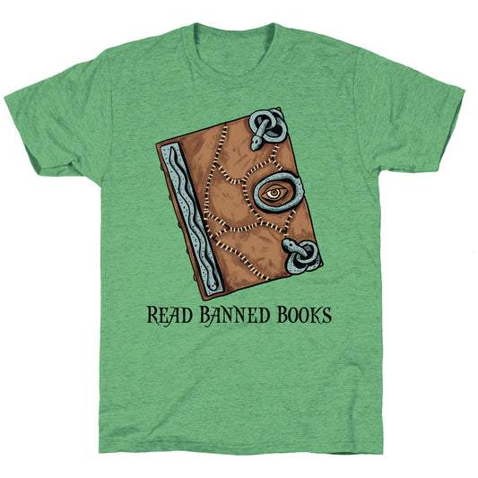 Read Banned Books Spellbook Unisex Triblend Tee