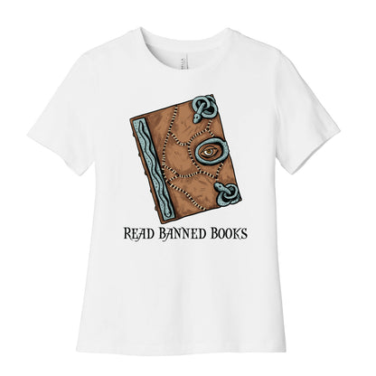 Read Banned Books Spellbook Women's Cotton Tee