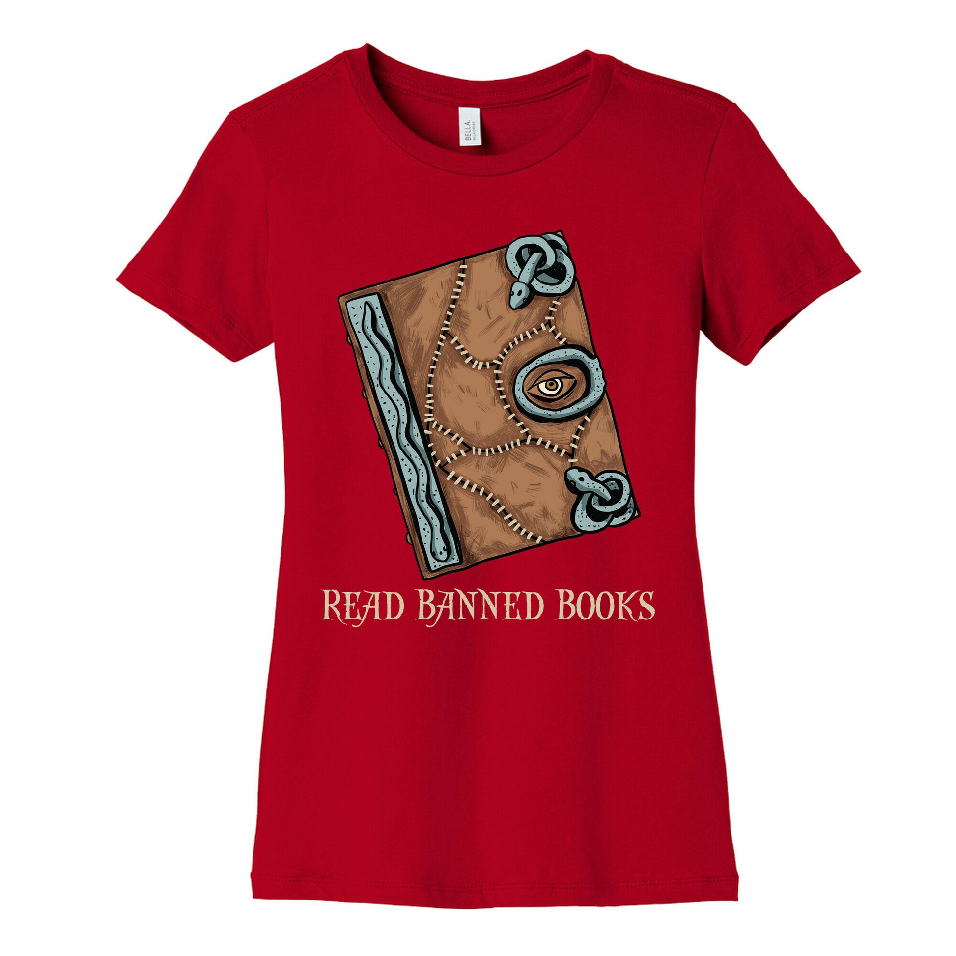 Read Banned Books Spellbook Women's Cotton Tee