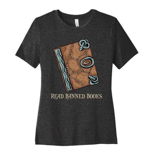 Read Banned Books Spellbook Women's Cotton Tee