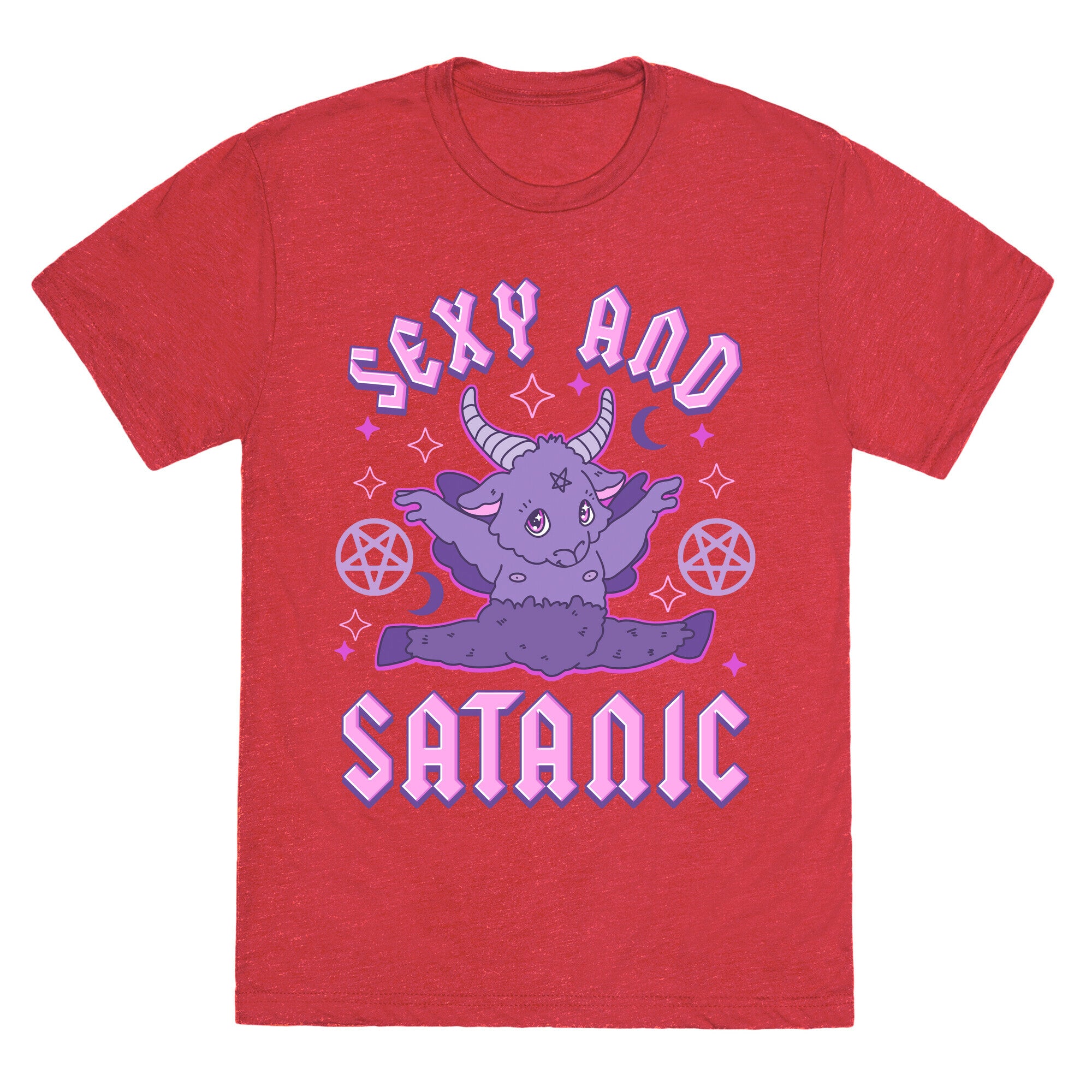 Sexy and Satanic Baphomet Unisex Triblend Tee