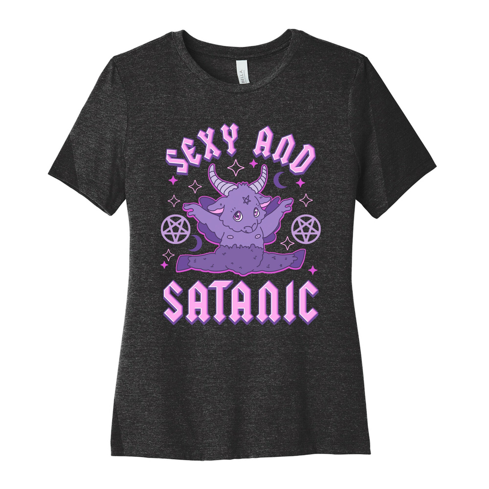 Sexy and Satanic Baphomet Women's Cotton Tee