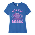 Sexy and Satanic Baphomet Women's Cotton Tee