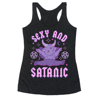 Sexy and Satanic Baphomet Racerback Tank