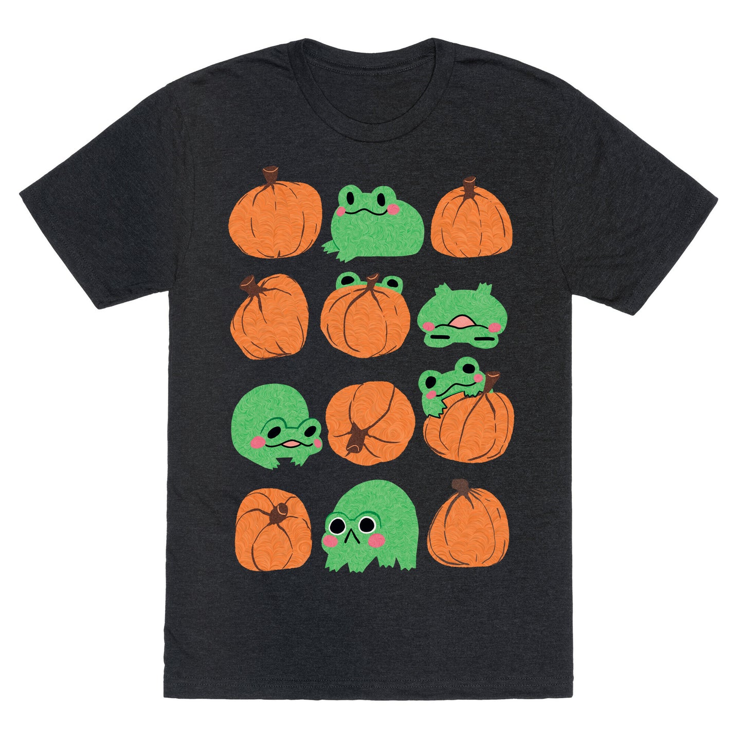 Pumpkins  Frogs Unisex Triblend Tee