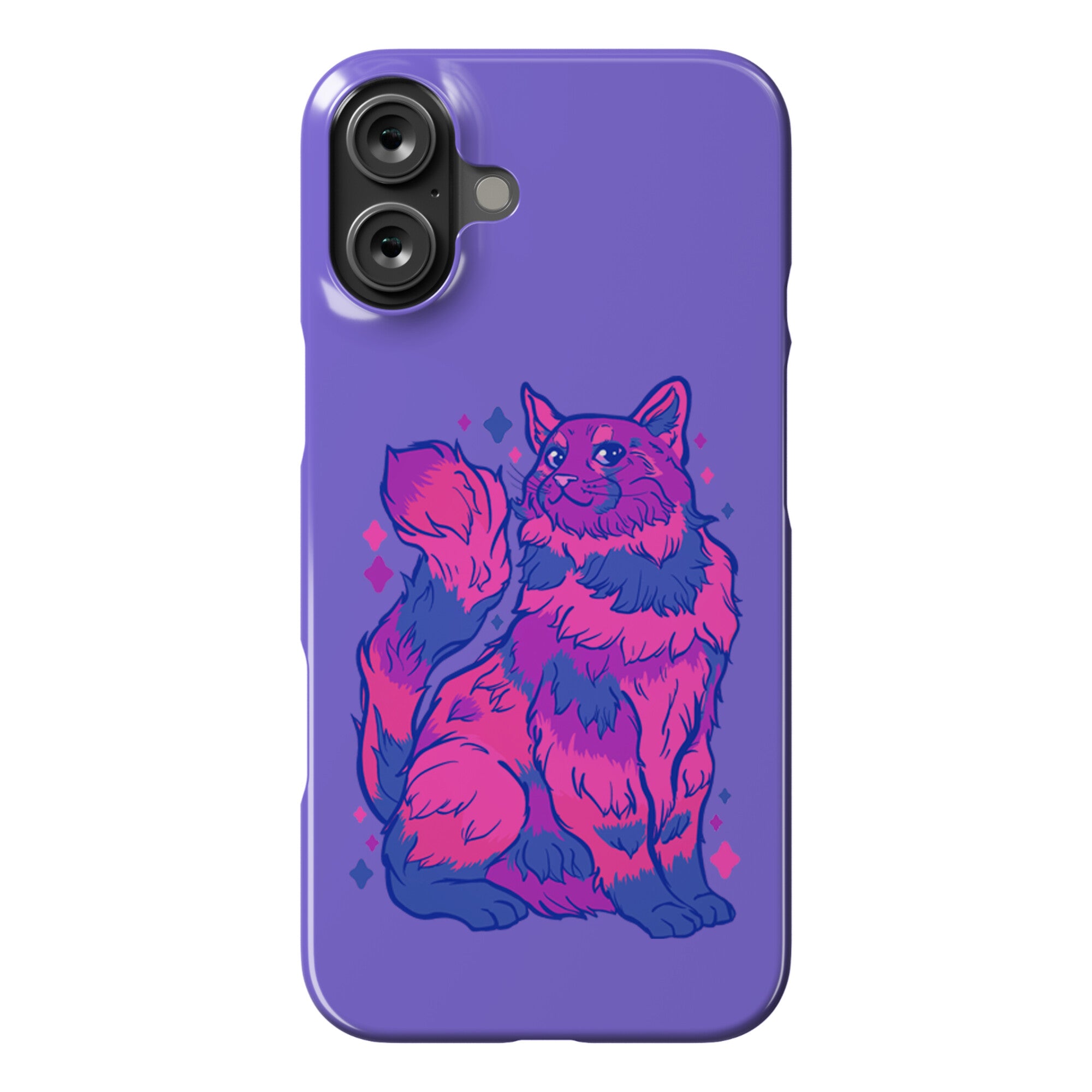 Bisexual Pride Cat Phone Case
