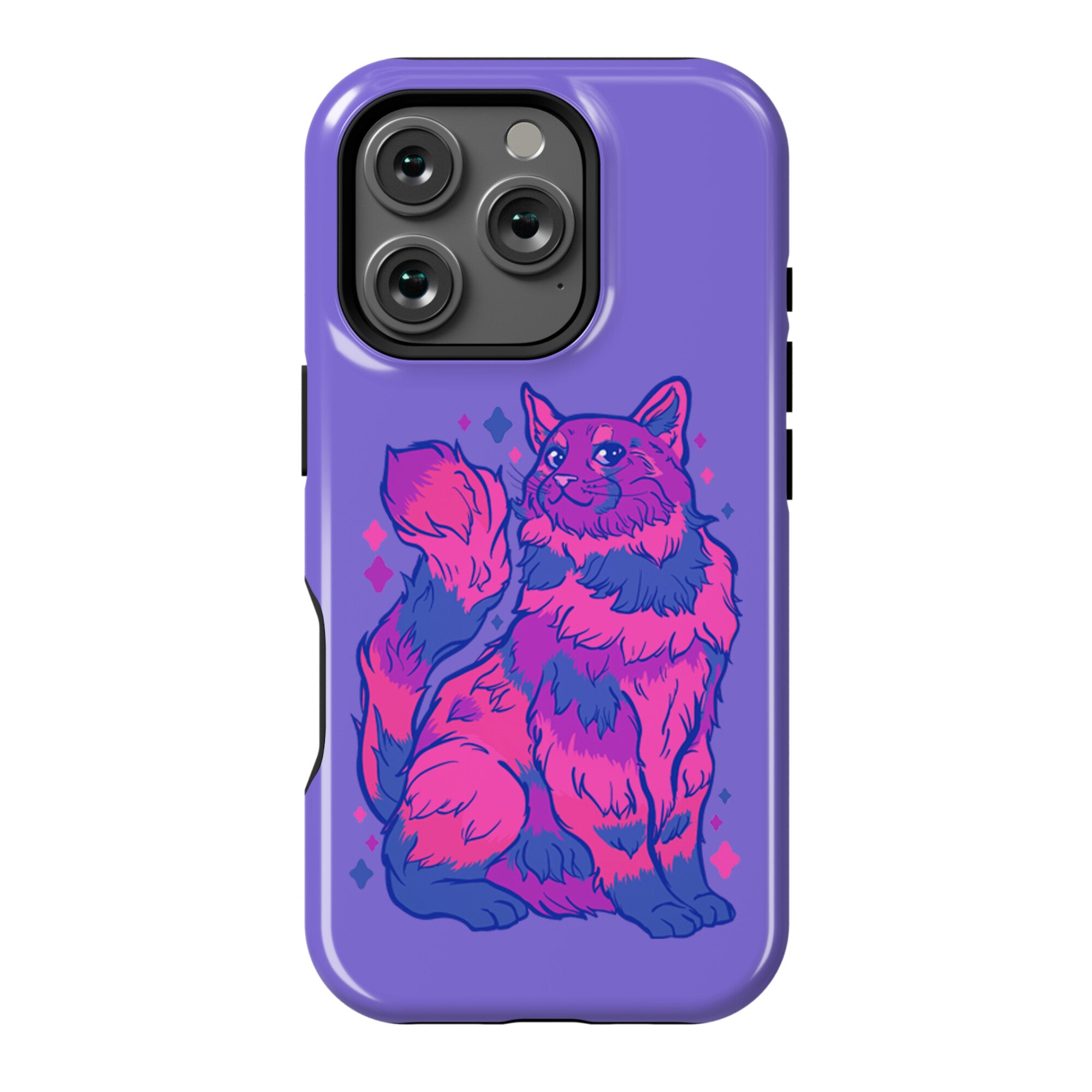 Bisexual Pride Cat Phone Case