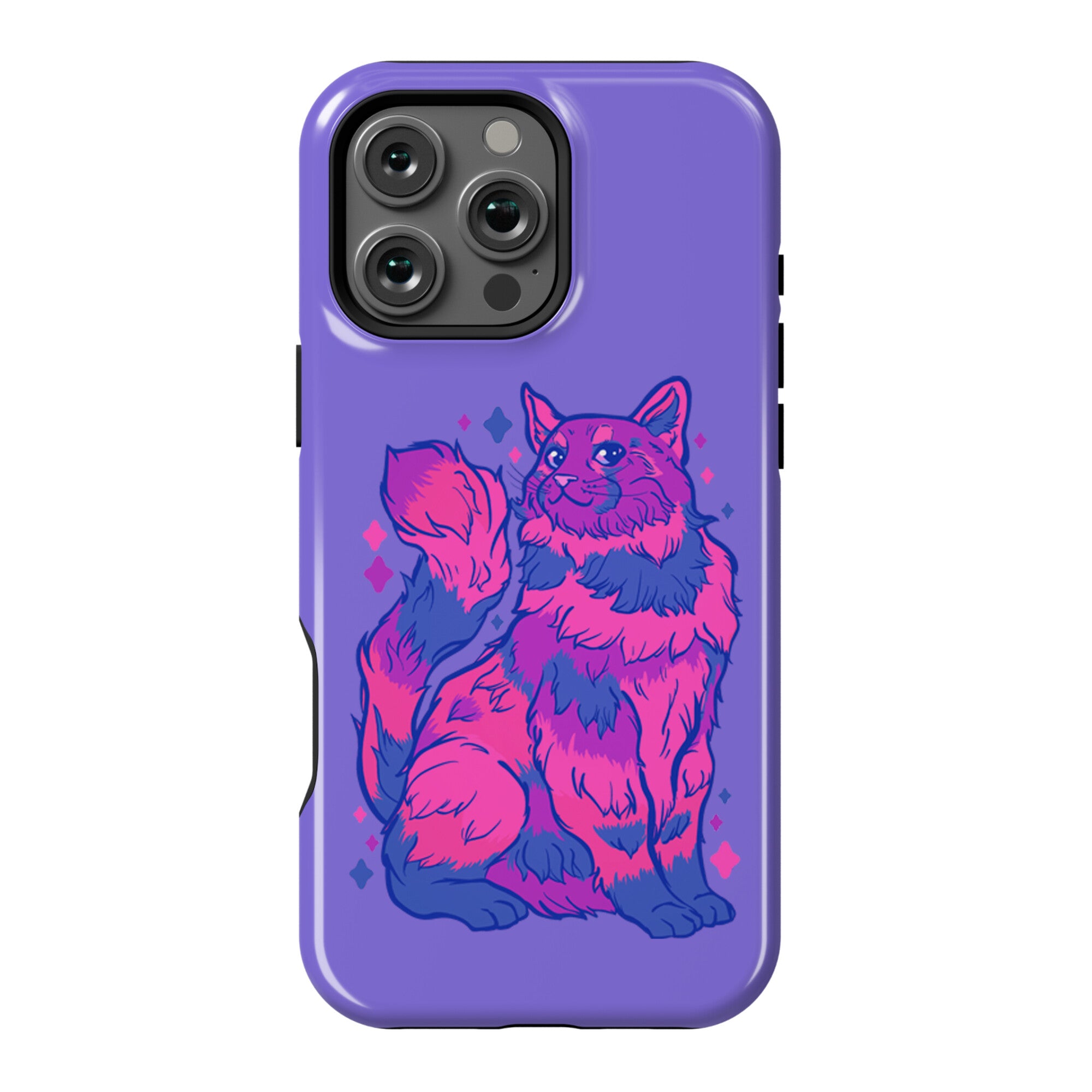 Bisexual Pride Cat Phone Case