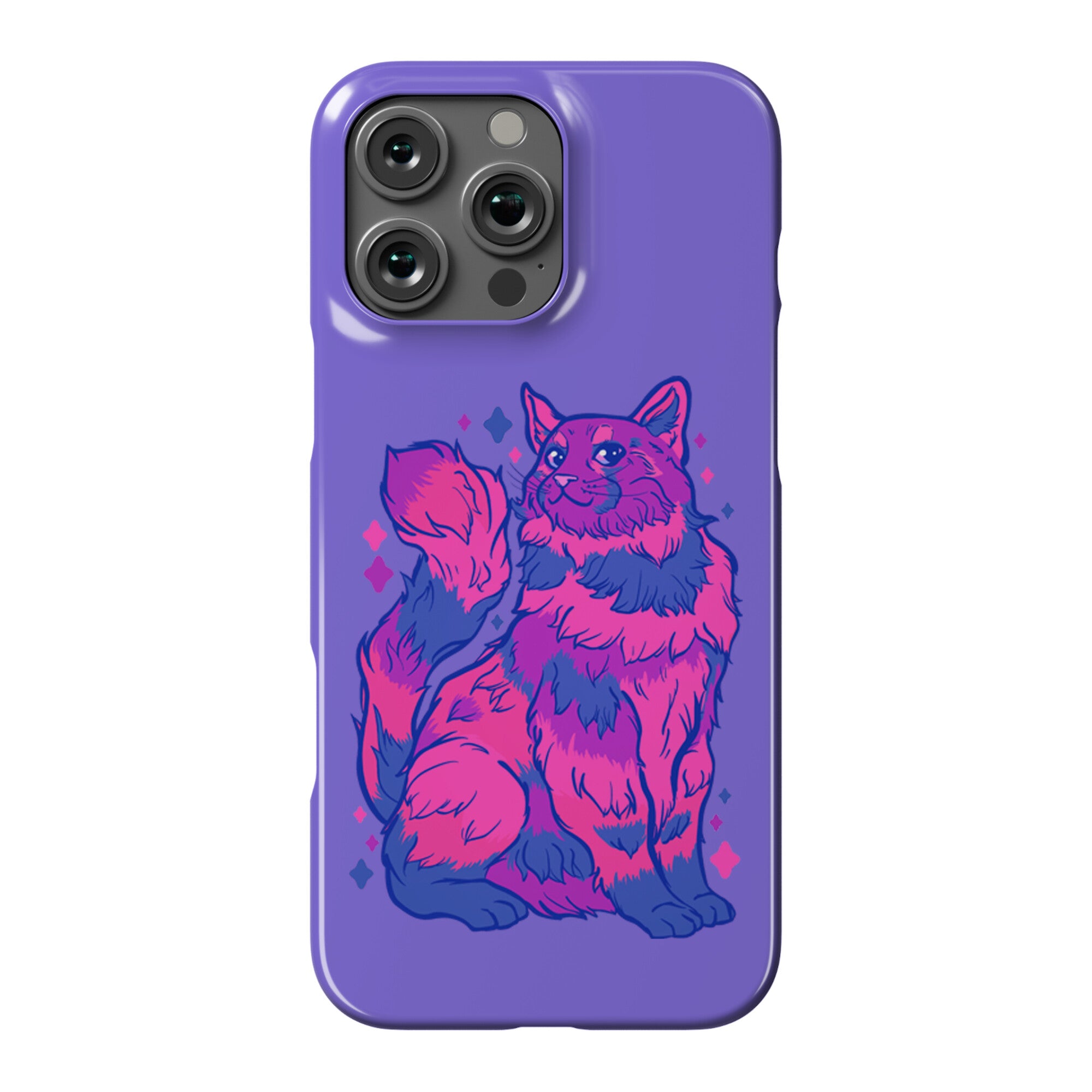 Bisexual Pride Cat Phone Case