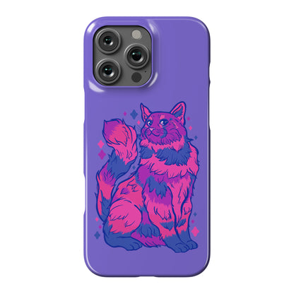 Bisexual Pride Cat Phone Case