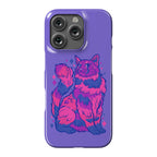 Bisexual Pride Cat Phone Case