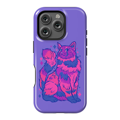 Bisexual Pride Cat Phone Case
