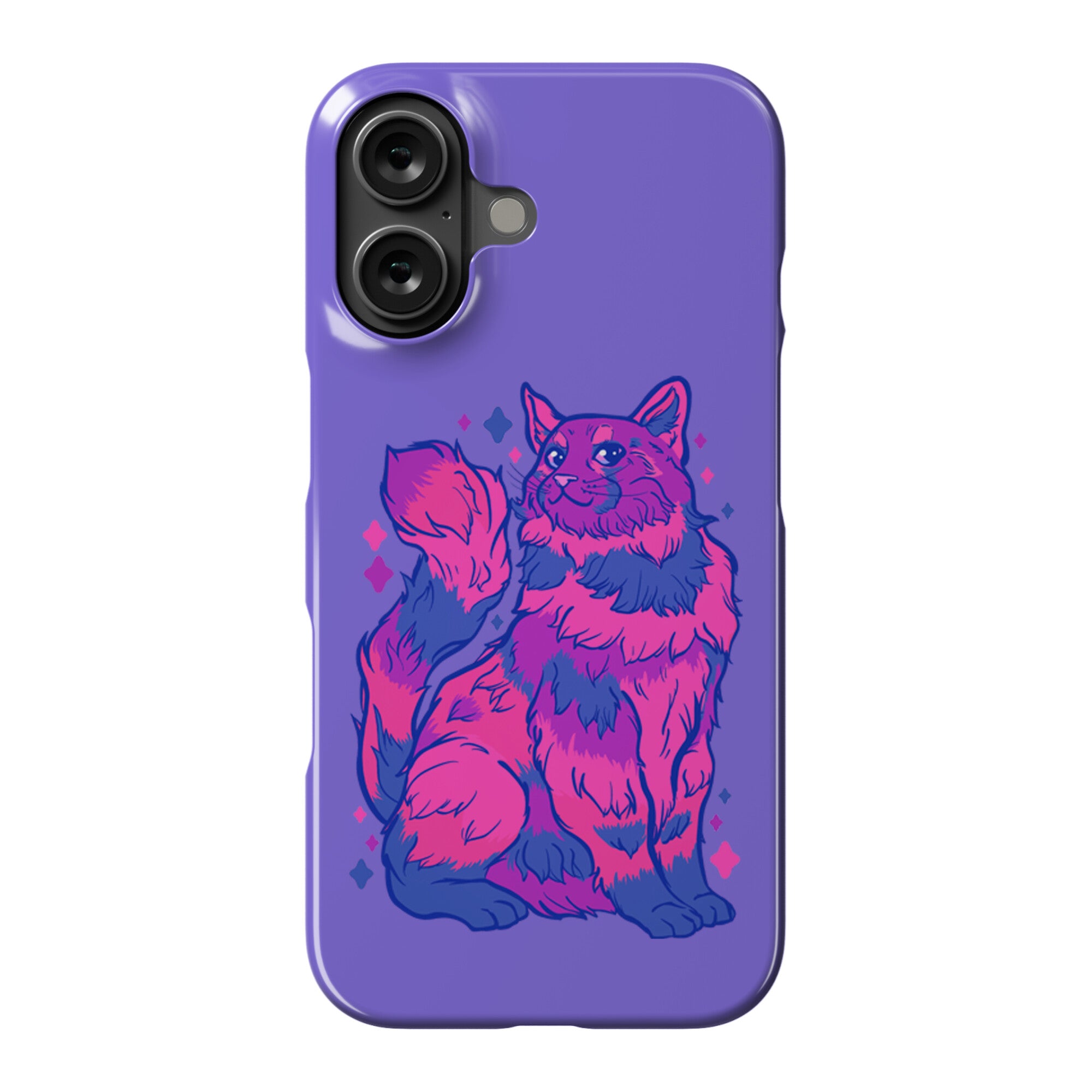 Bisexual Pride Cat Phone Case