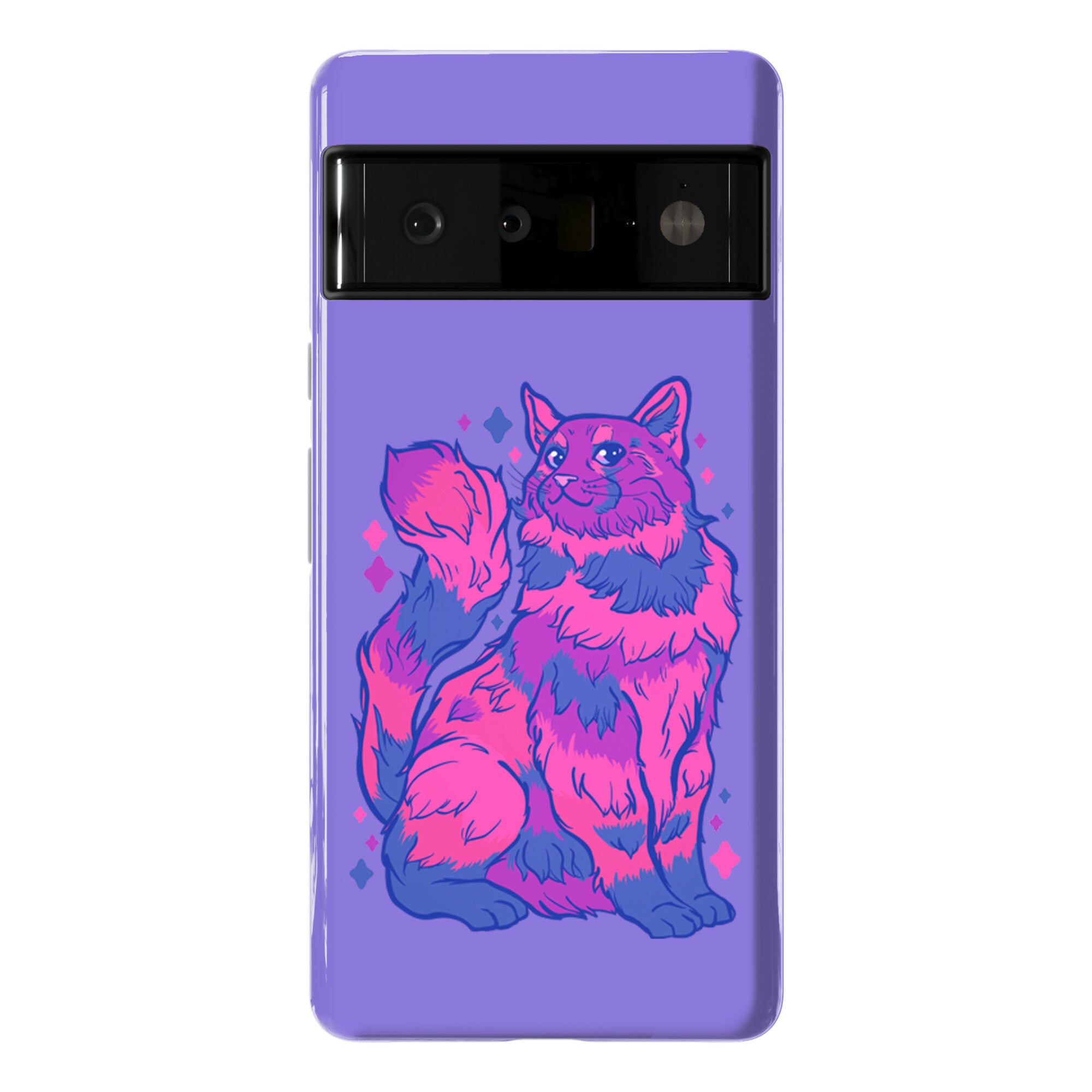 Bisexual Pride Cat Phone Case