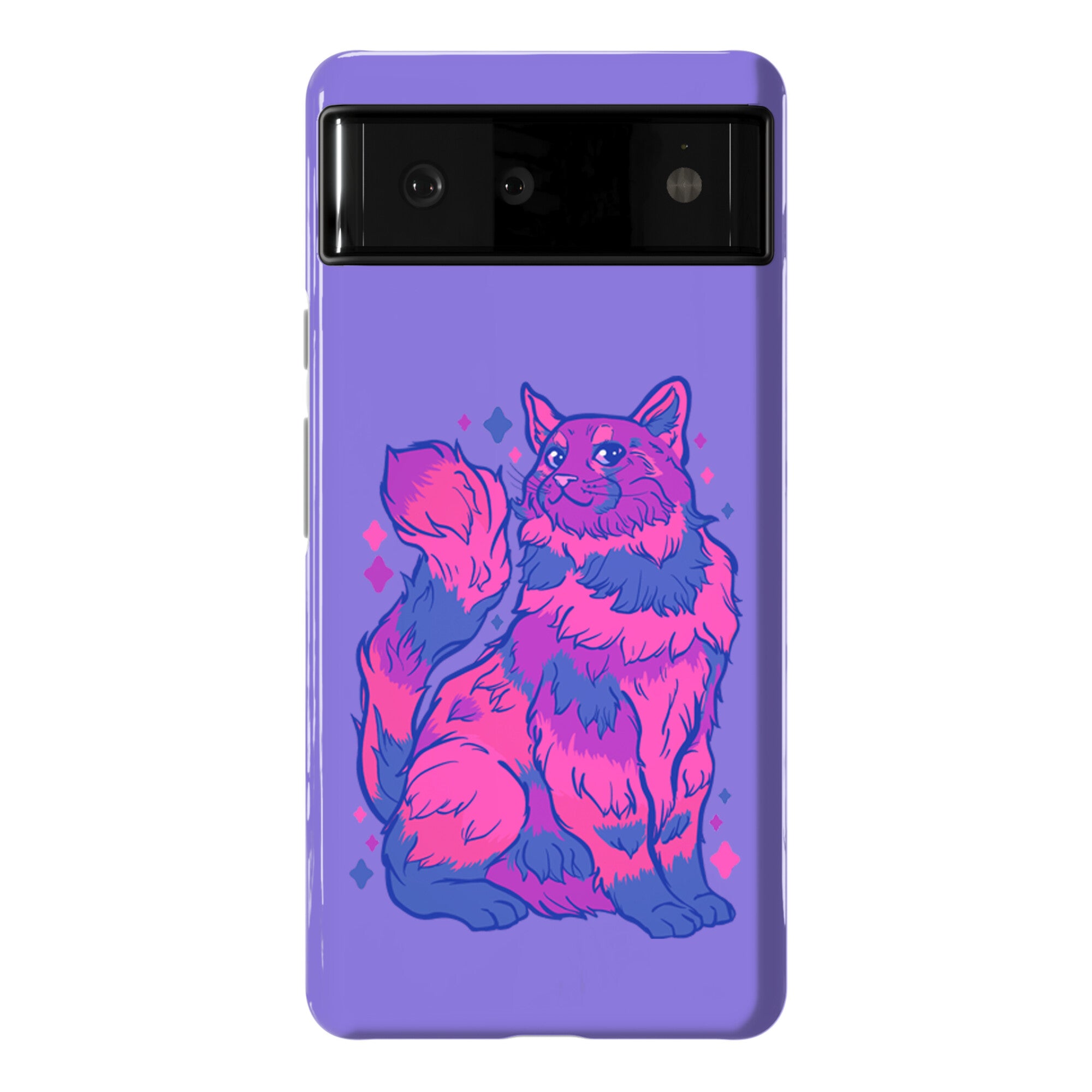 Bisexual Pride Cat Phone Case