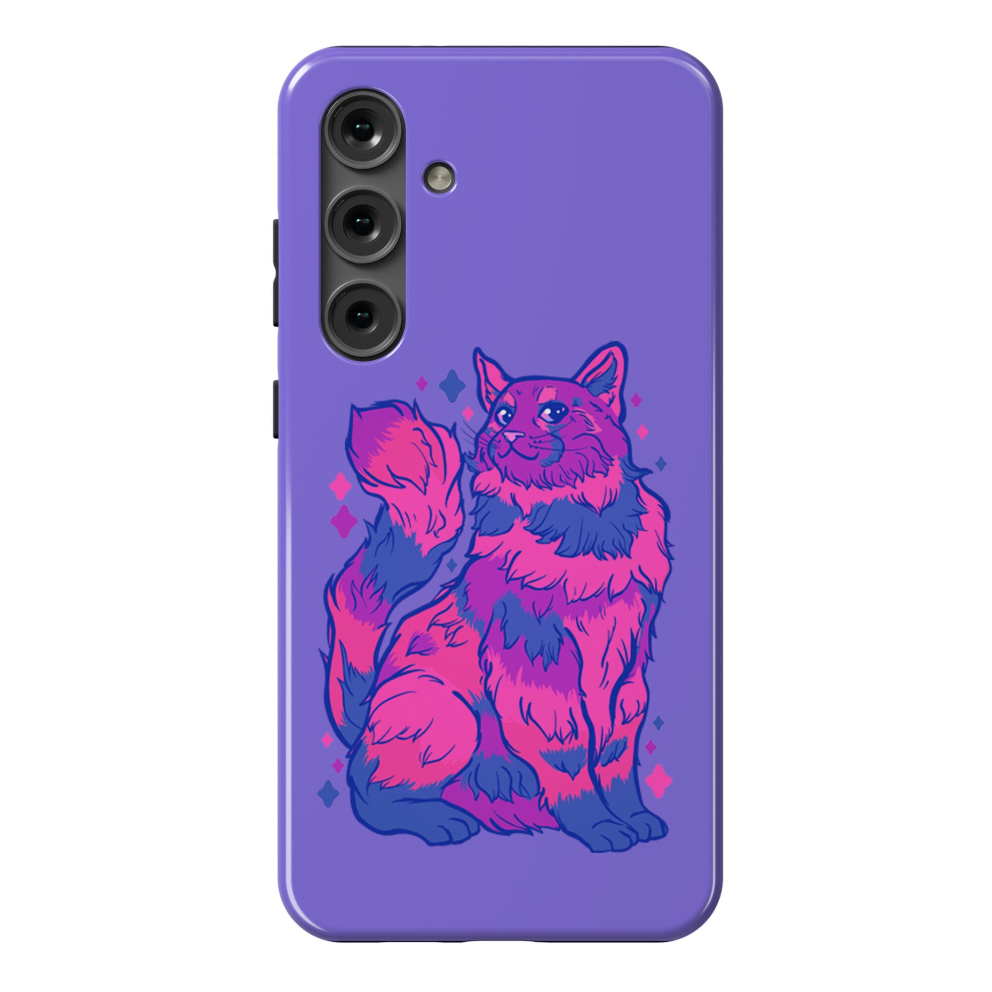 Bisexual Pride Cat Phone Case