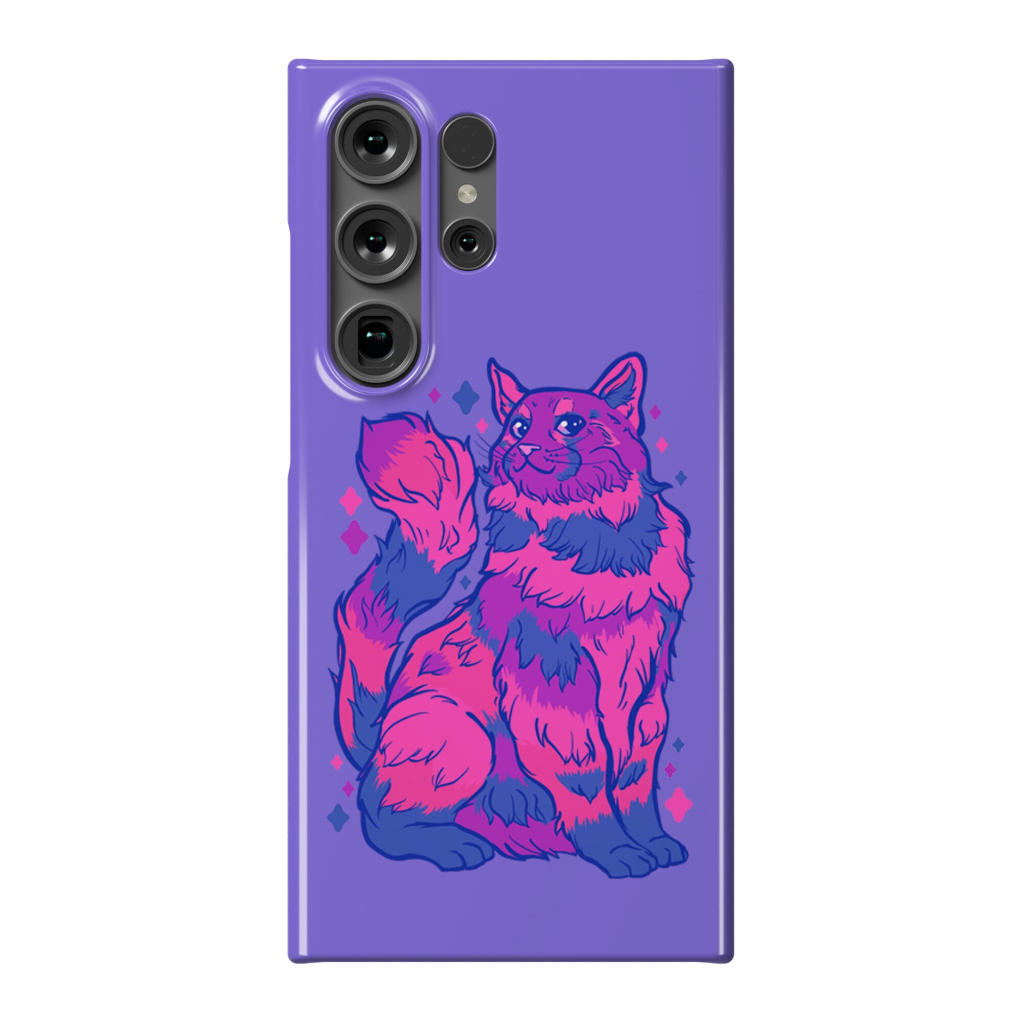 Bisexual Pride Cat Phone Case