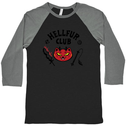Hellfur Club Baseball Tee