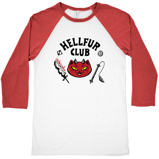 Hellfur Club Baseball Tee