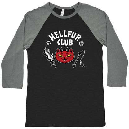 Hellfur Club Baseball Tee