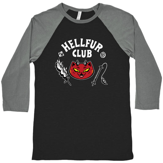 Hellfur Club Baseball Tee