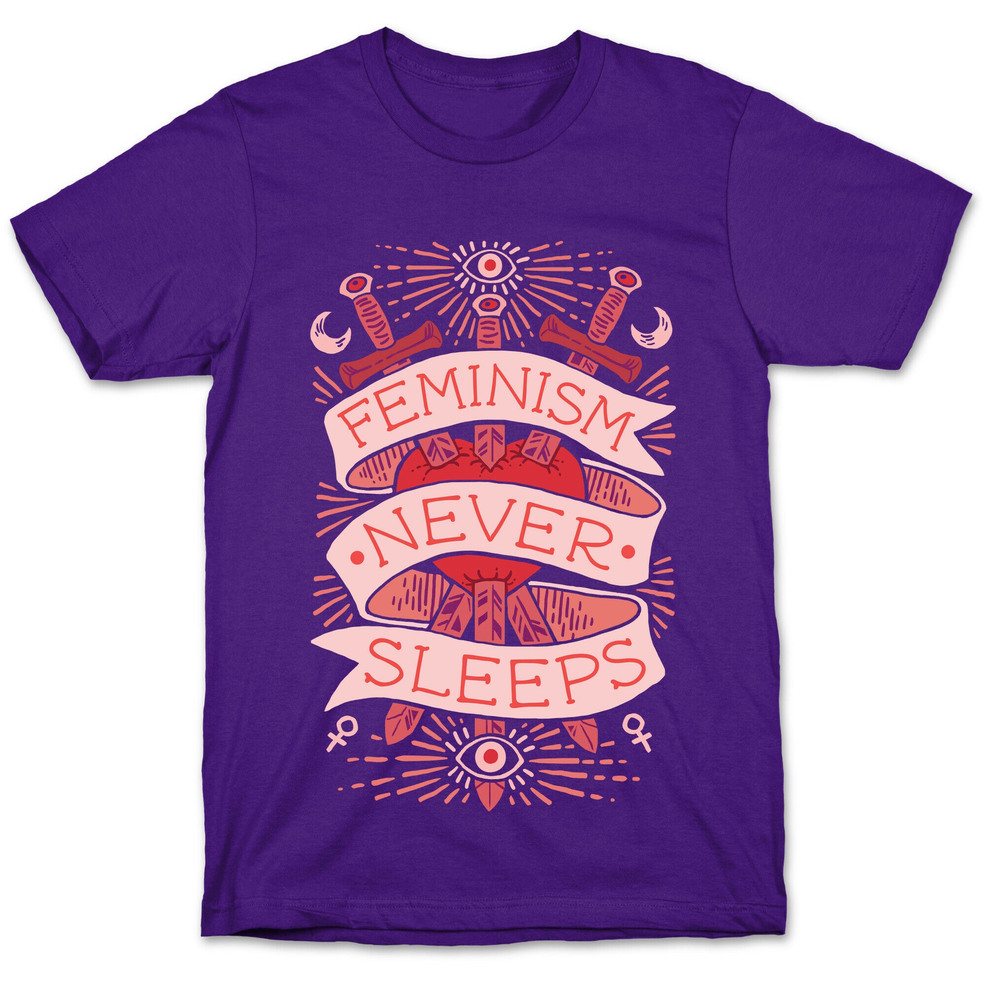 Feminism Never Sleeps T-Shirt