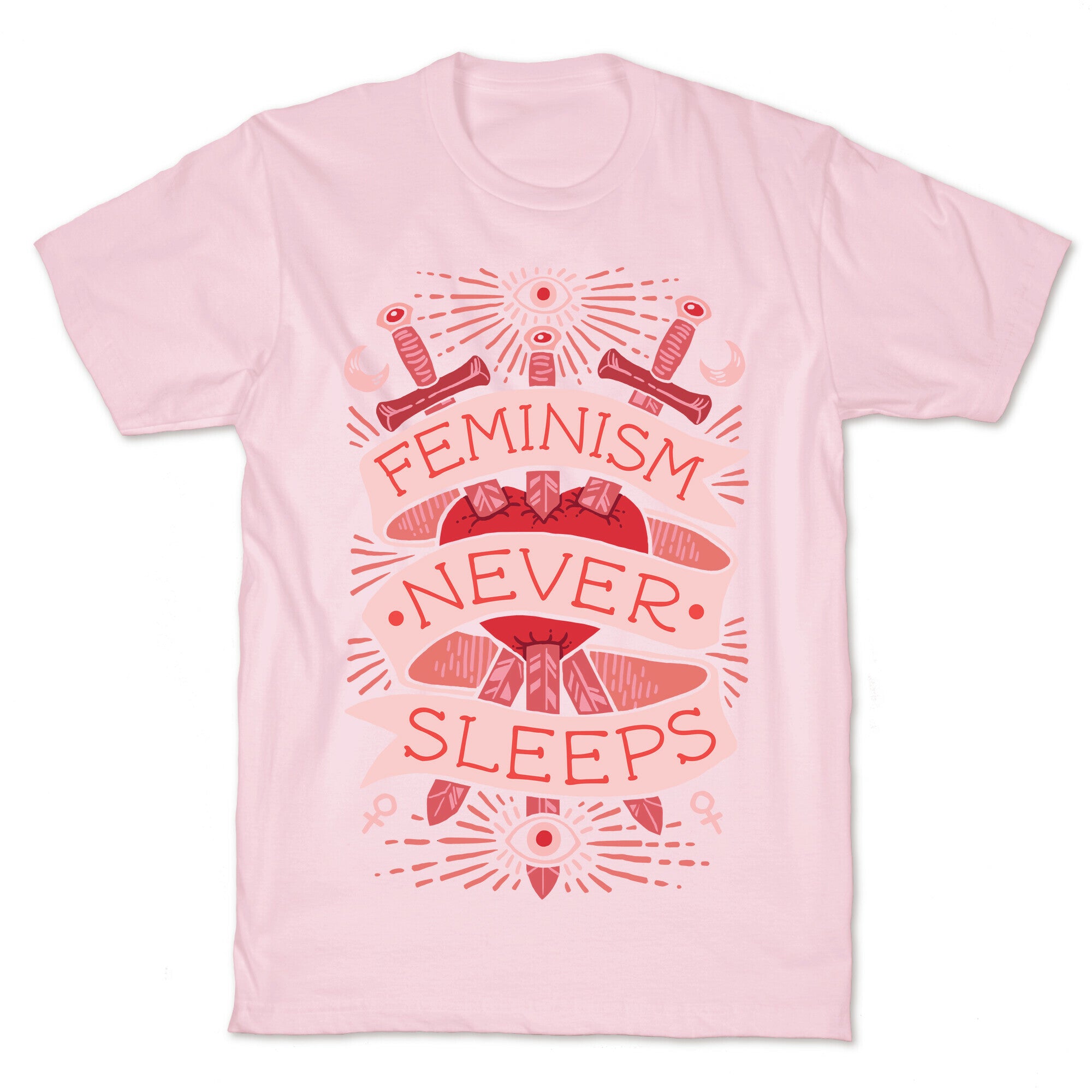 Feminism Never Sleeps T-Shirt