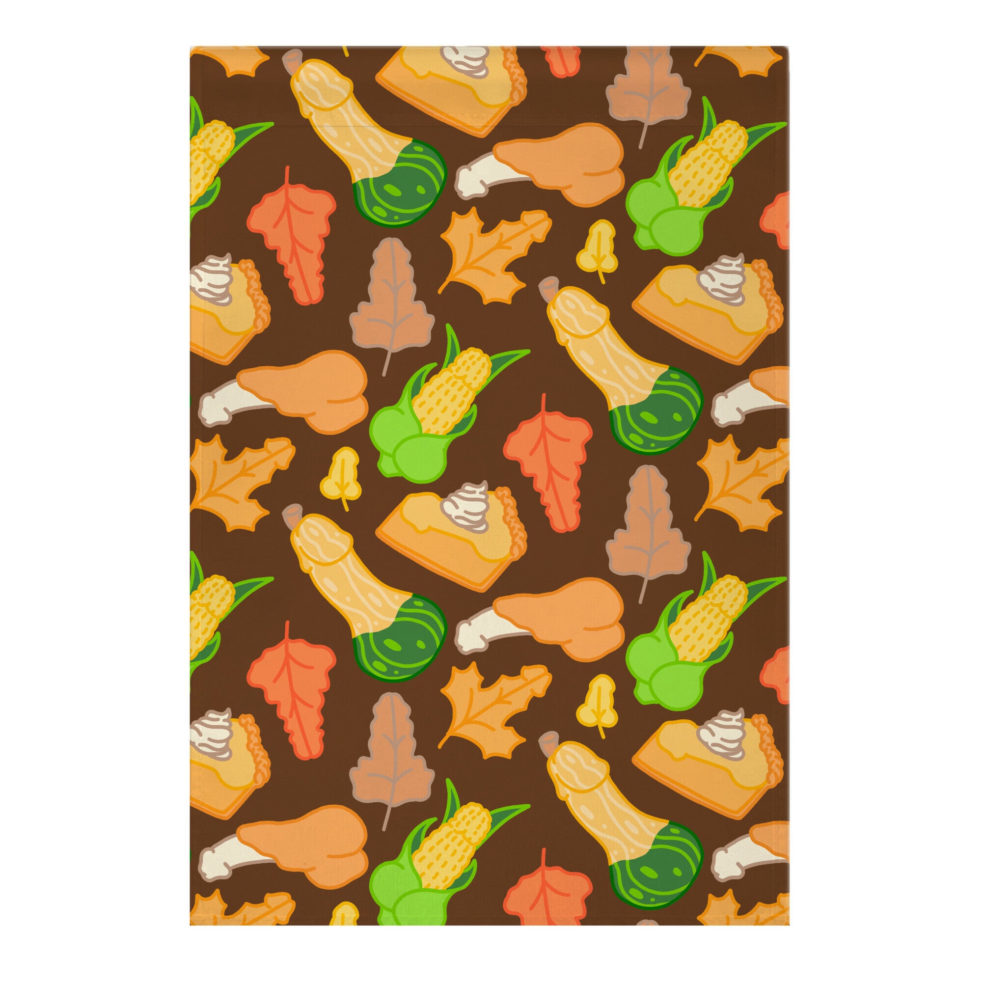 Thanksgiving Peens Pattern Garden Flag