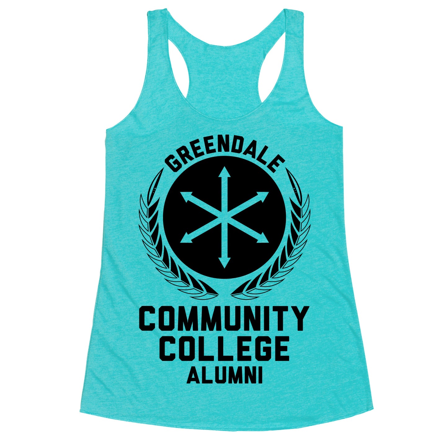 Greendale Community College Alumni Racerback Tank