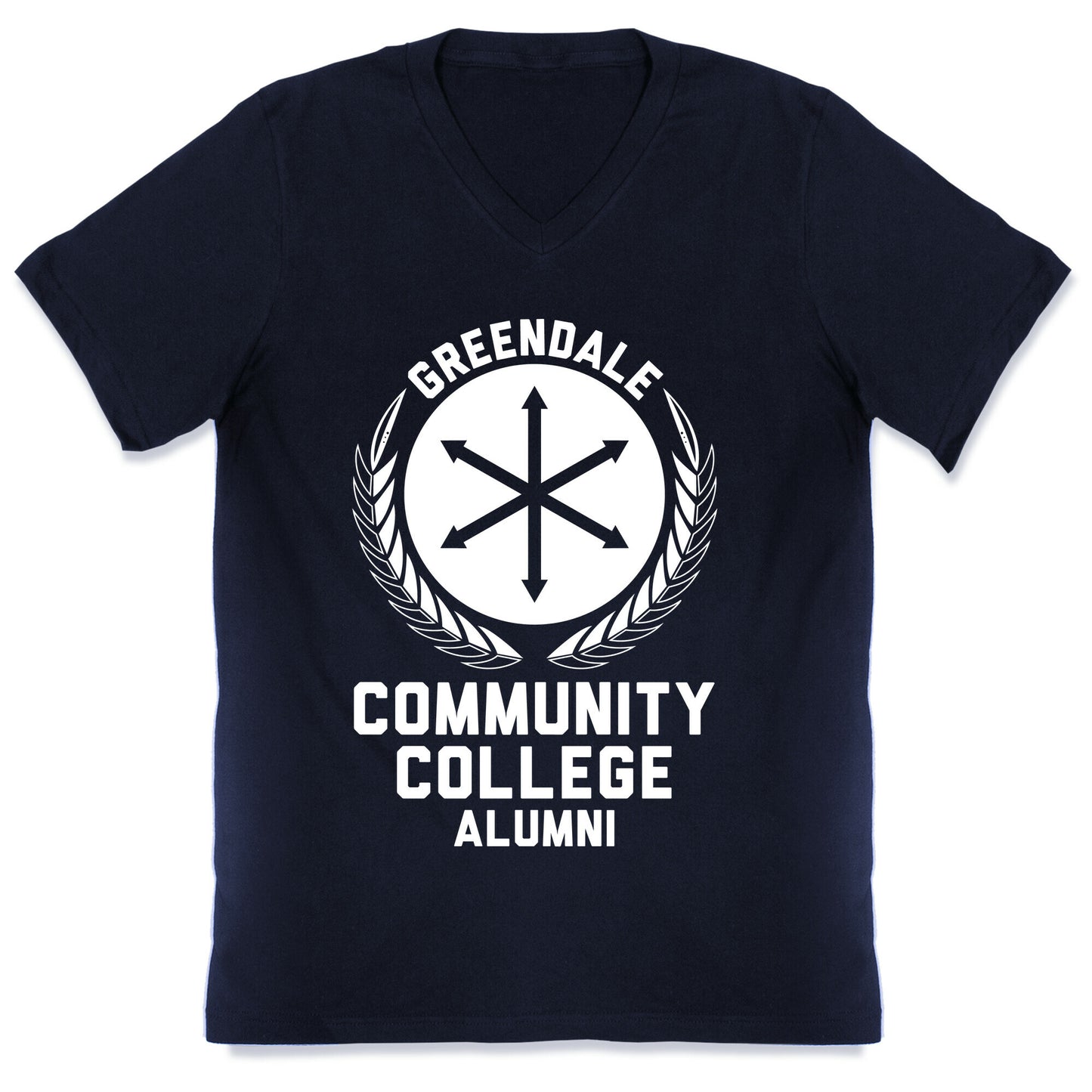 Greendale Community College Alumni V-Neck