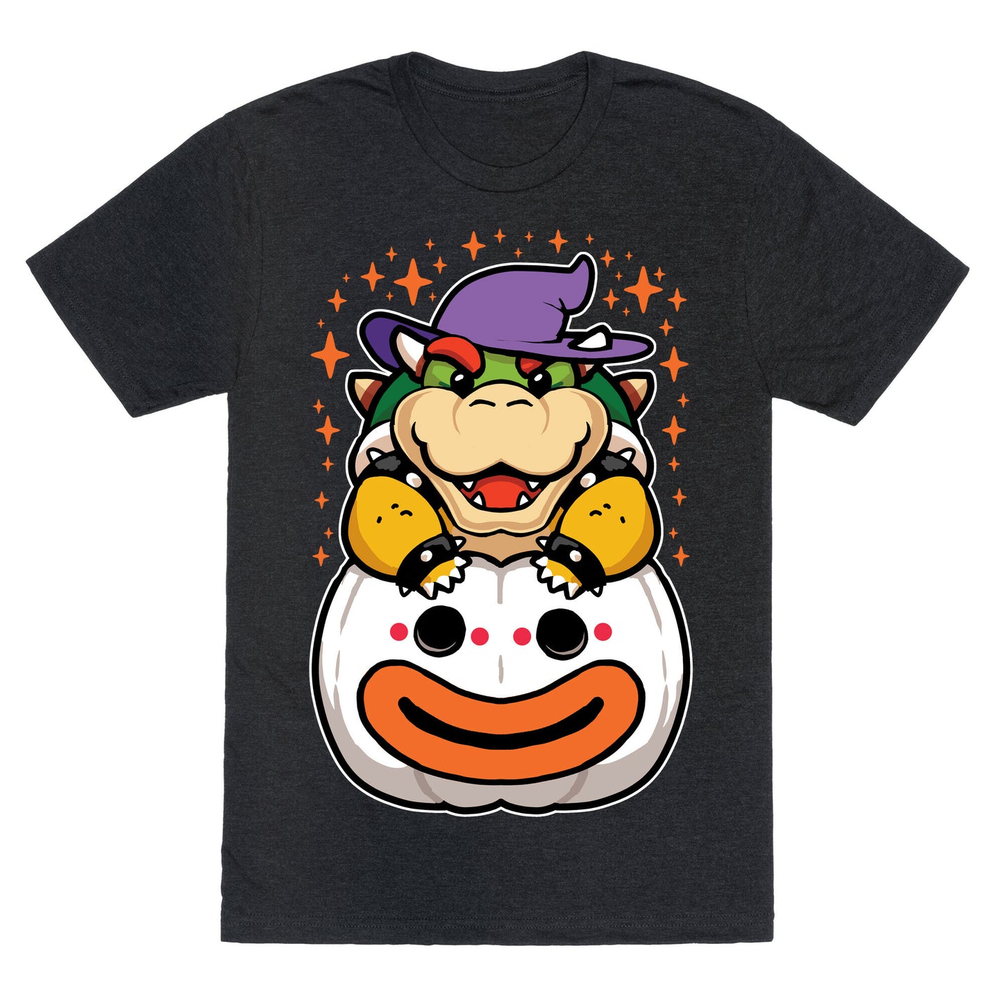 Cute Halloween Bowser Unisex Triblend Tee