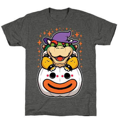 Cute Halloween Bowser Unisex Triblend Tee