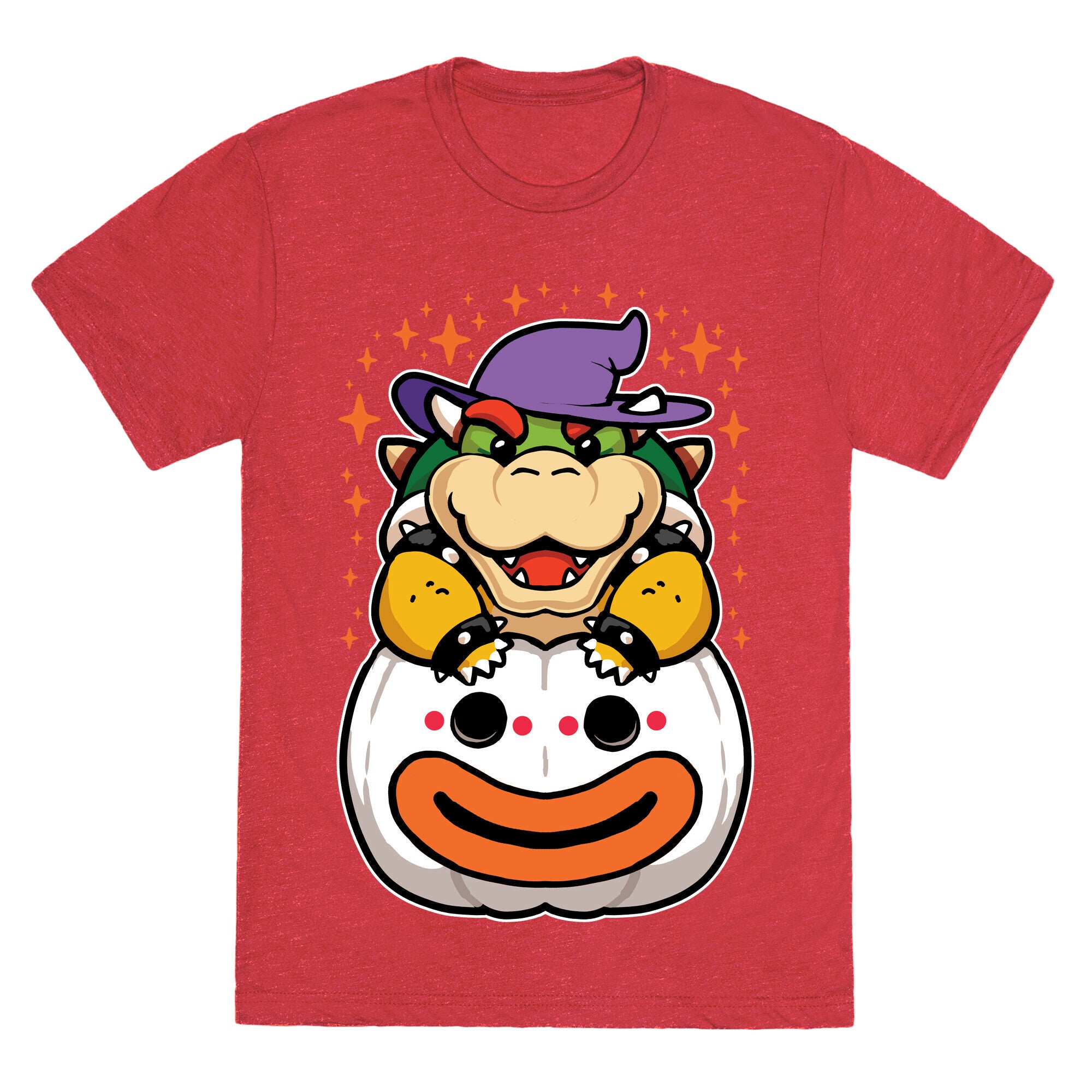 Cute Halloween Bowser Unisex Triblend Tee