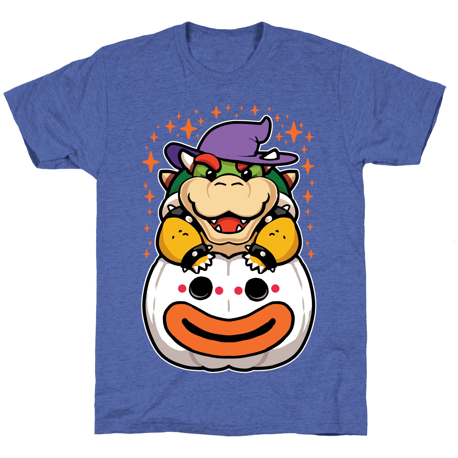 Cute Halloween Bowser Unisex Triblend Tee