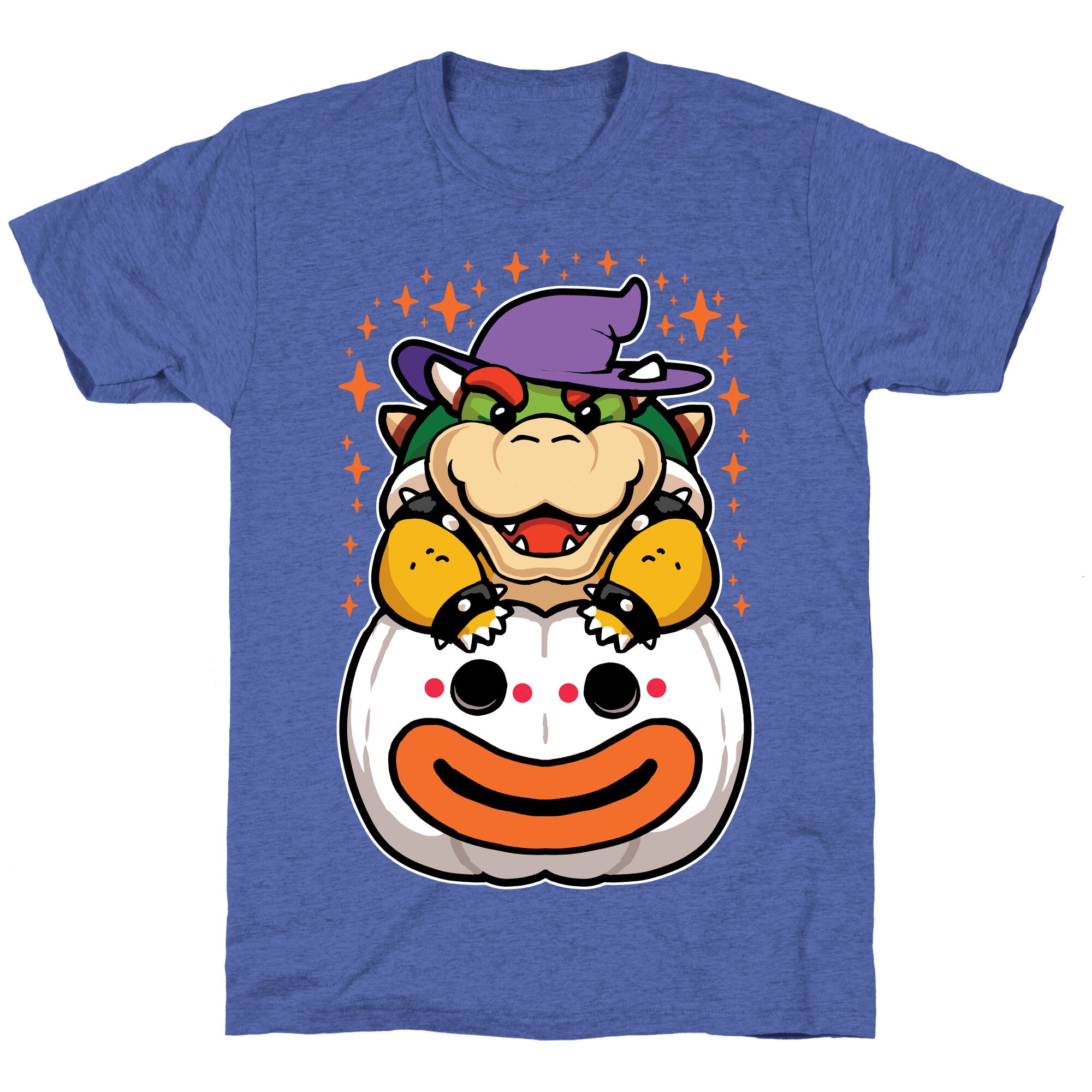 Cute Halloween Bowser Unisex Triblend Tee