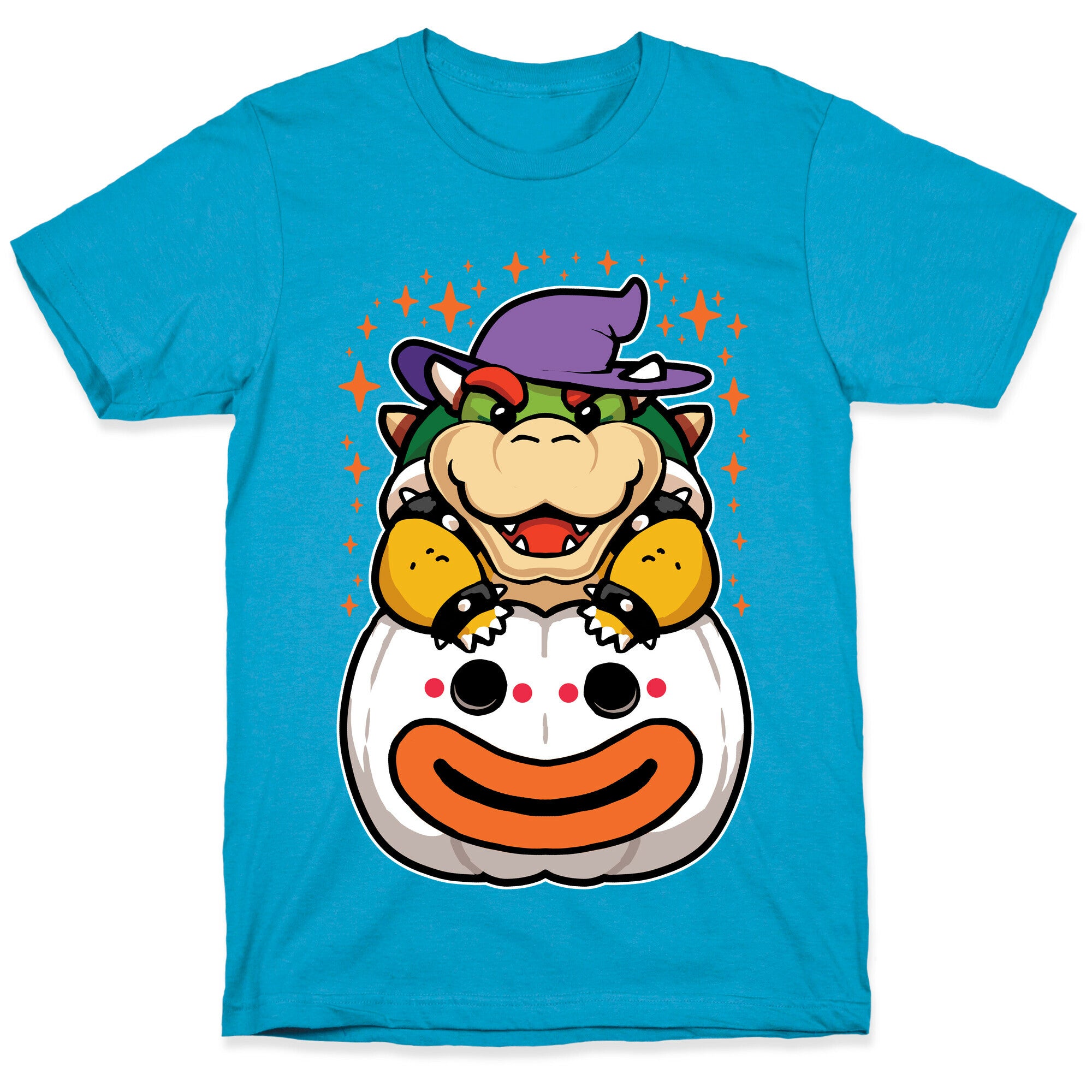 Cute Halloween Bowser Unisex Triblend Tee