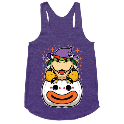 Cute Halloween Bowser Racerback Tank