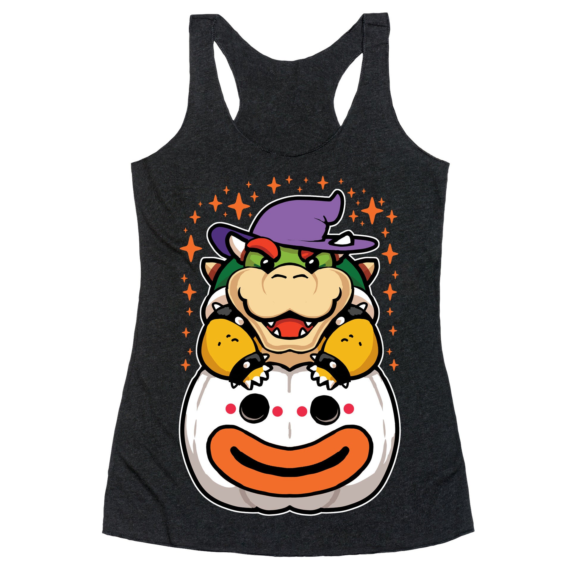 Cute Halloween Bowser Racerback Tank