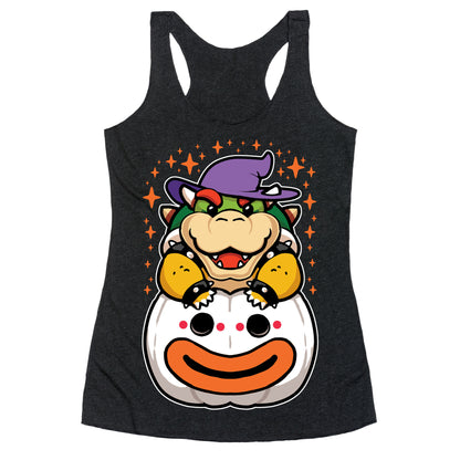 Cute Halloween Bowser Racerback Tank