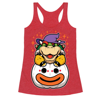 Cute Halloween Bowser Racerback Tank