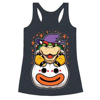 Cute Halloween Bowser Racerback Tank
