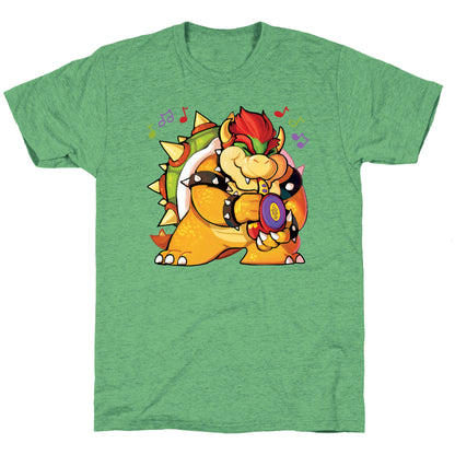 Sax-a-boom bowser Unisex Triblend Tee