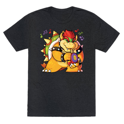 Sax-a-boom bowser Unisex Triblend Tee