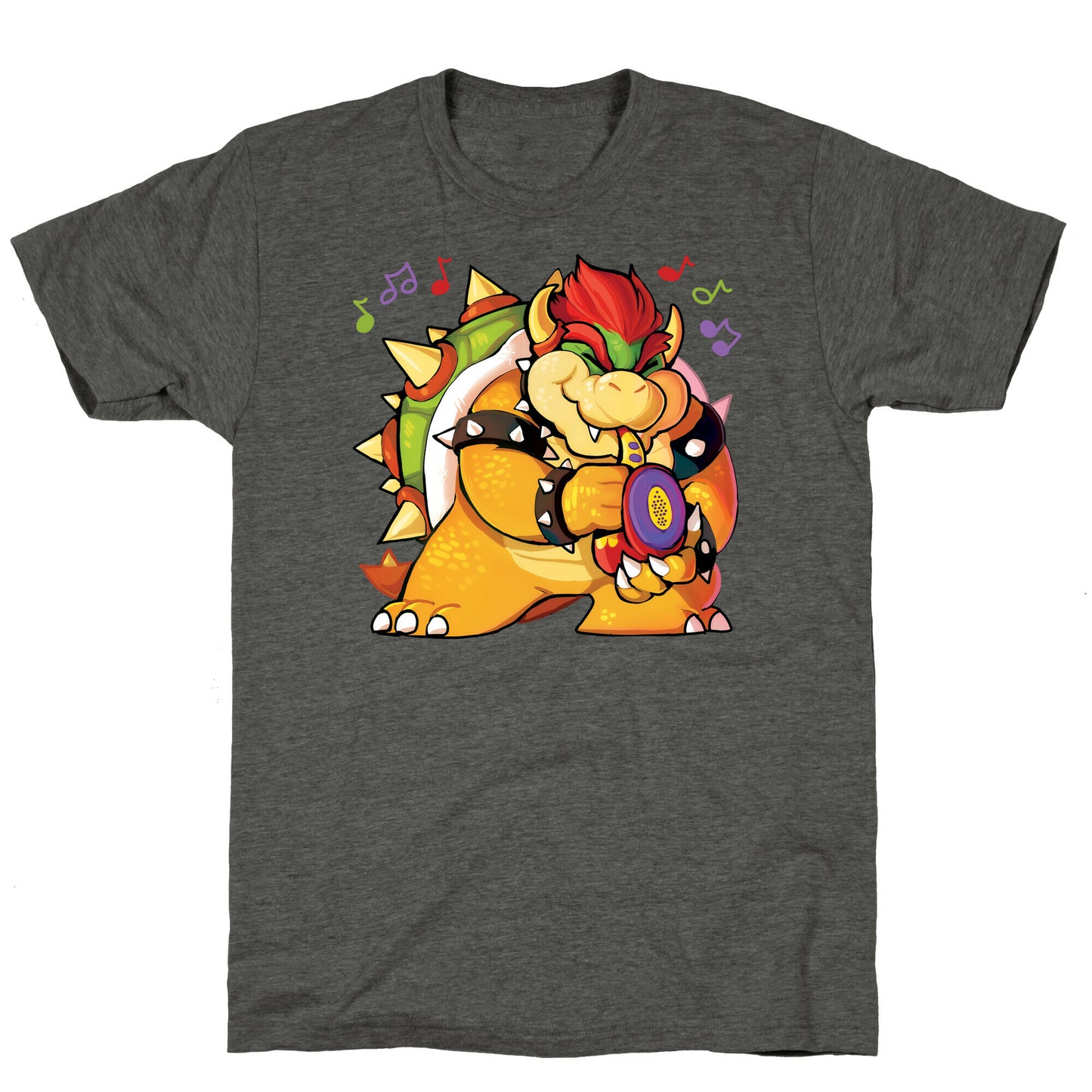 Sax-a-boom bowser Unisex Triblend Tee