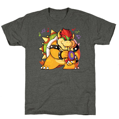 Sax-a-boom bowser Unisex Triblend Tee