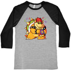 Sax-a-boom bowser Baseball Tee